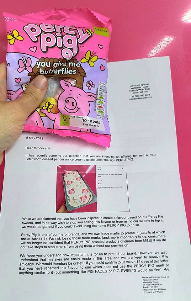 Percy Pig Scandal.